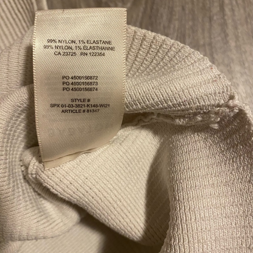 Babaton Cream Ribbed Knit Tank Top - Picture 5 of 5